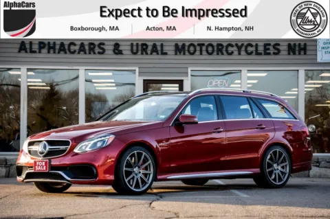 Red 2014 Mercedes-Benz E-Class Wagon E63 AMG Wagon for sale in North Hampton, NH