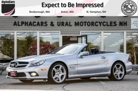 White 2011 Mercedes-Benz SL-Class SL550 for sale in North Hampton, NH