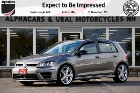 Gray 2017 Volkswagen Golf R DCS and Navigation 6A for sale in North Hampton, NH