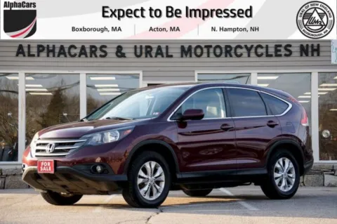 Red 2014 Honda CR-V EX 4WD 5-Speed AT for sale in North Hampton, NH
