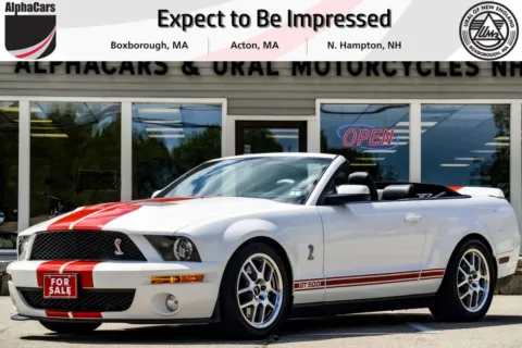 Black 2008 Ford Shelby GT500 Convertible for sale in North Hampton, NH