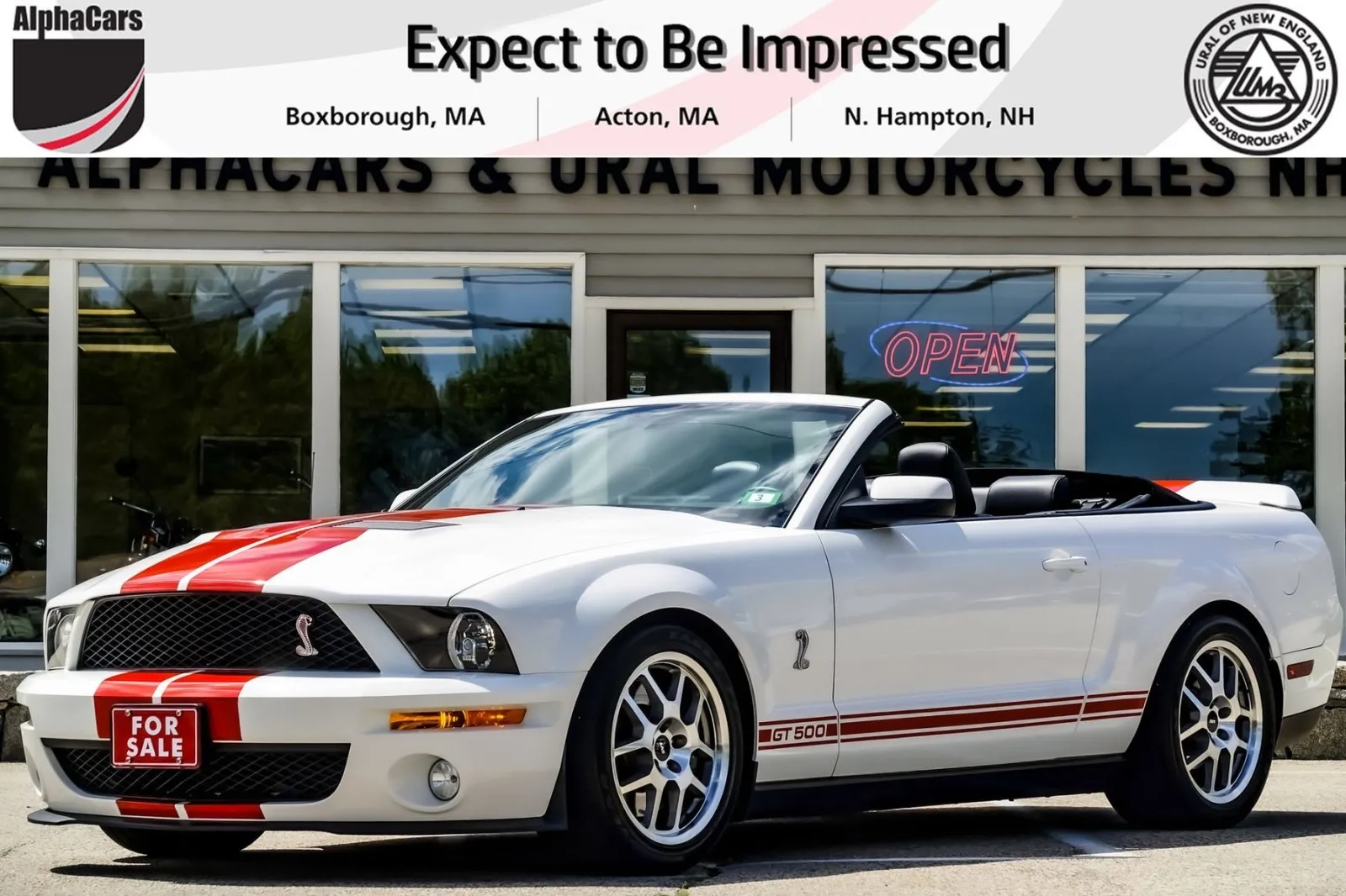 2008 Ford Shelby GT500 Convertible for sale in North Hampton, NH