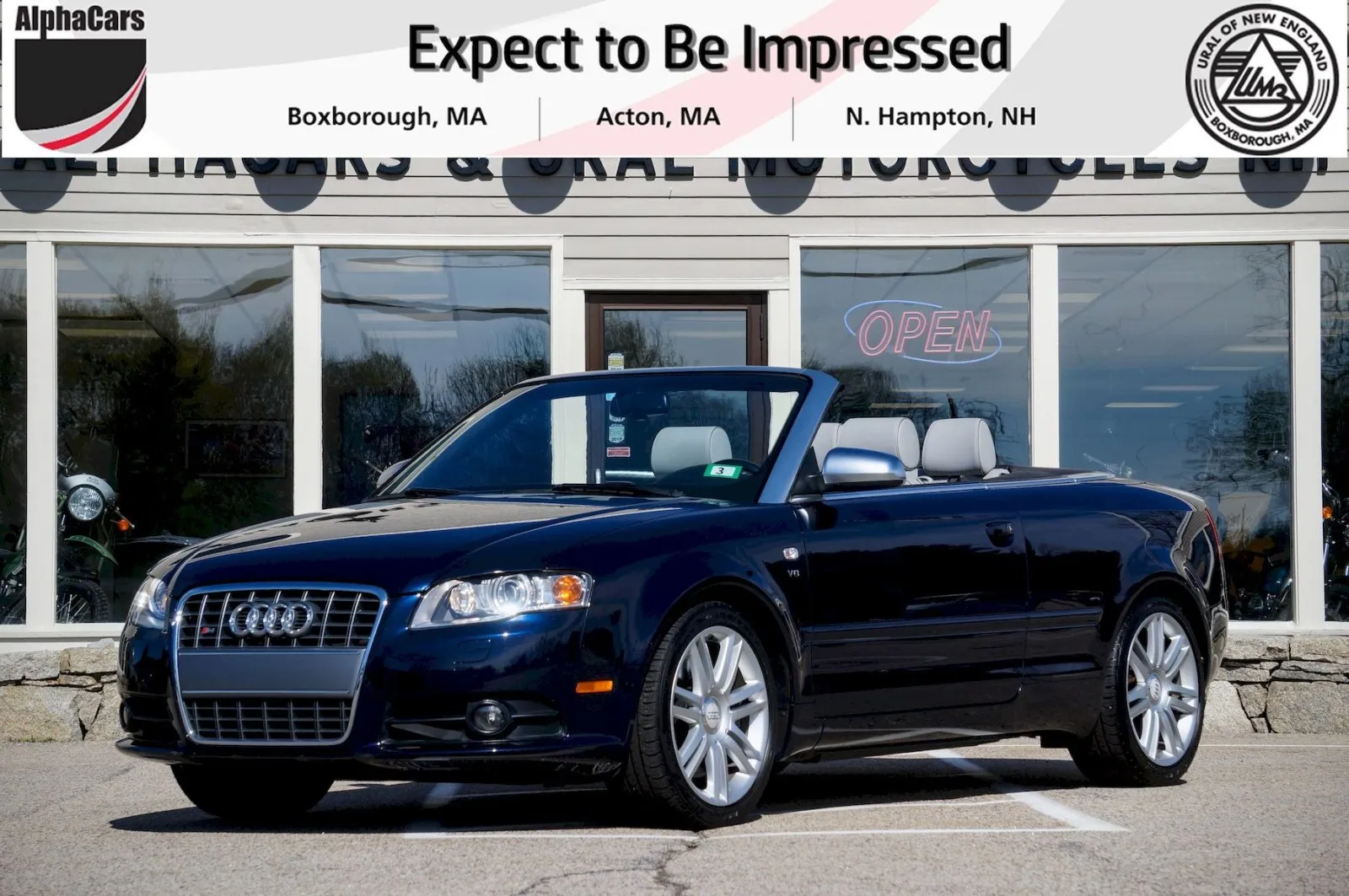 2007 Audi S4 Cabriolet with Tiptronic for sale in North Hampton, NH