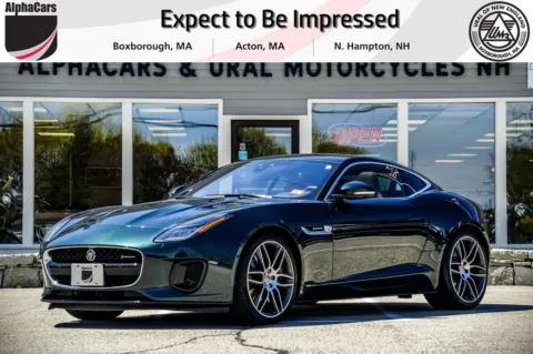 Green 2019 Jaguar F-Type R-Dynamic Coupe AWD 8A for sale in North Hampton, NH