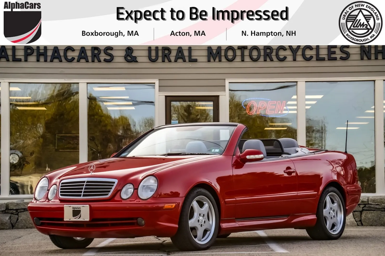 2001 Mercedes-Benz CLK-Class CLK430 Cabriolet for sale in North Hampton, NH