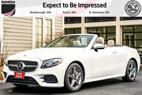 Black 2018 Mercedes-Benz E-Class E400 4MATIC Cabriolet for sale in North Hampton, NH