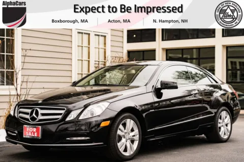 White 2012 Mercedes-Benz E-Class E350 Coupe 4MATIC for sale in North Hampton, NH