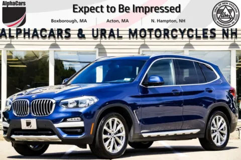 Blue 2018 BMW X3 xDrive30i for sale in North Hampton, NH