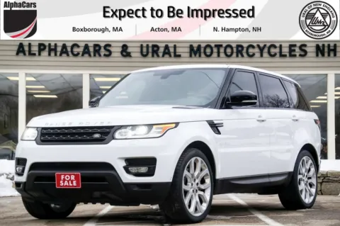 White 2015 Land Rover Range Rover Sport Supercharged for sale in North Hampton, NH