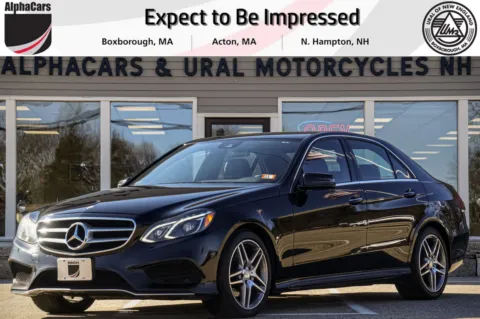 Black 2016 Mercedes-Benz E-Class E350 Sport 4MATIC Sedan for sale in North Hampton, NH