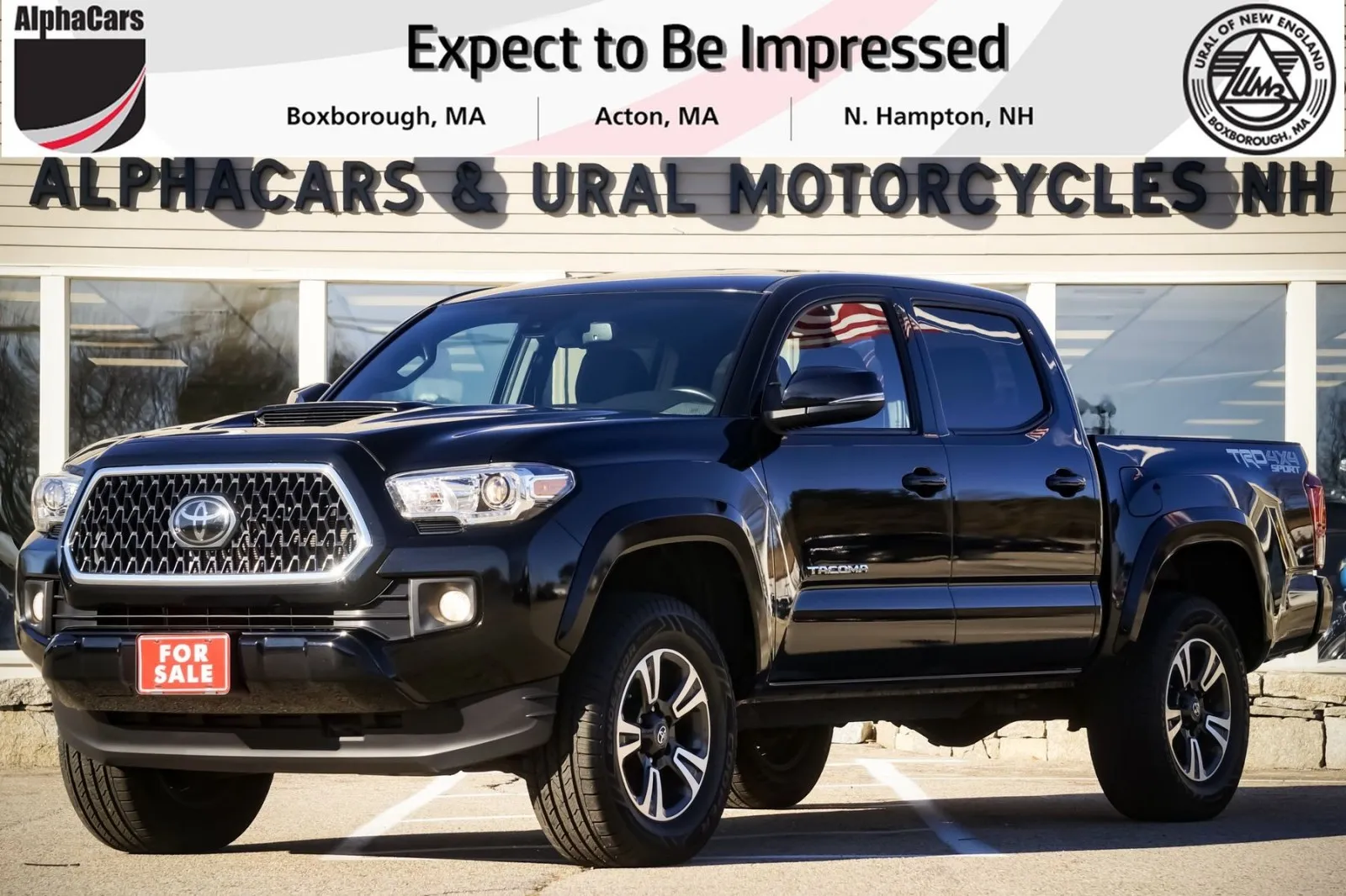 2018 Toyota Tacoma SR5 Double Cab Long Bed V6 6AT 4WD for sale in North Hampton, NH