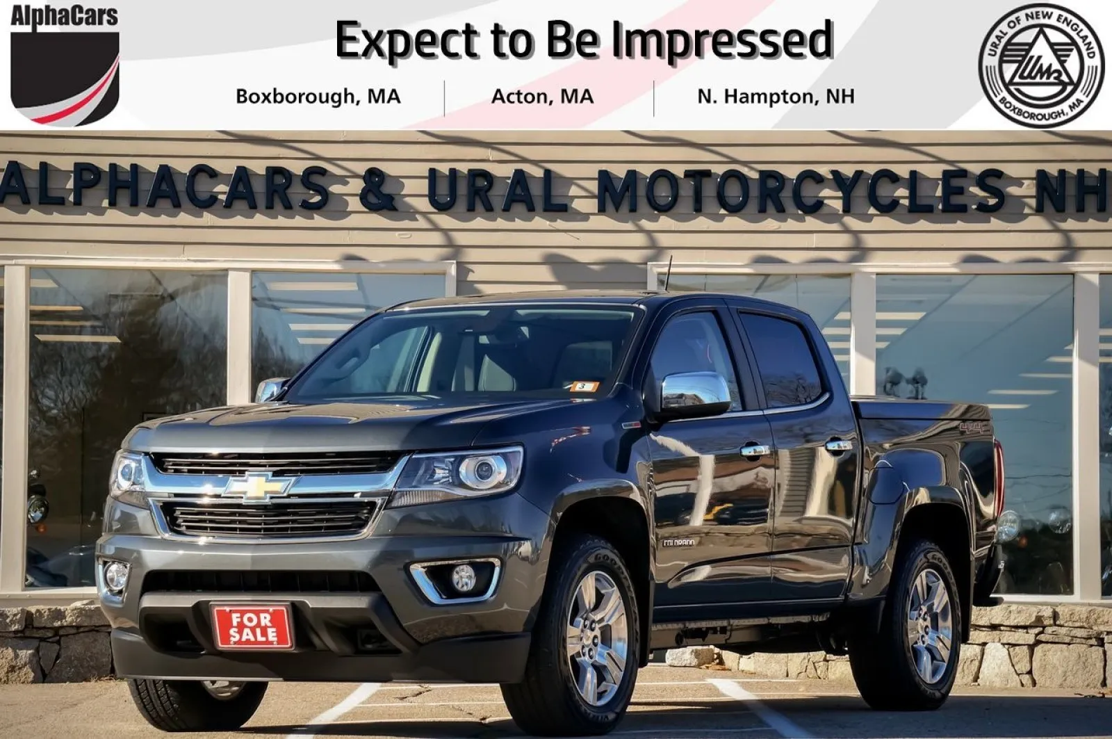2017 Chevrolet Colorado LT Crew Cab 4WD Short Box for sale in North Hampton, NH