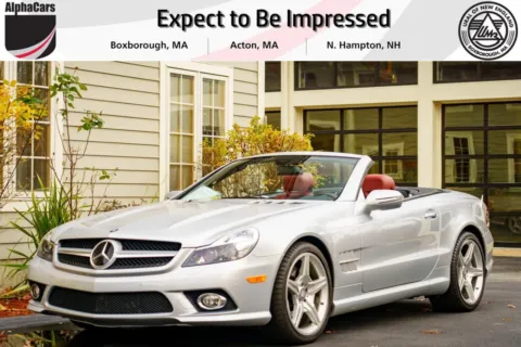 White 2011 Mercedes-Benz SL-Class SL550 for sale in North Hampton, NH