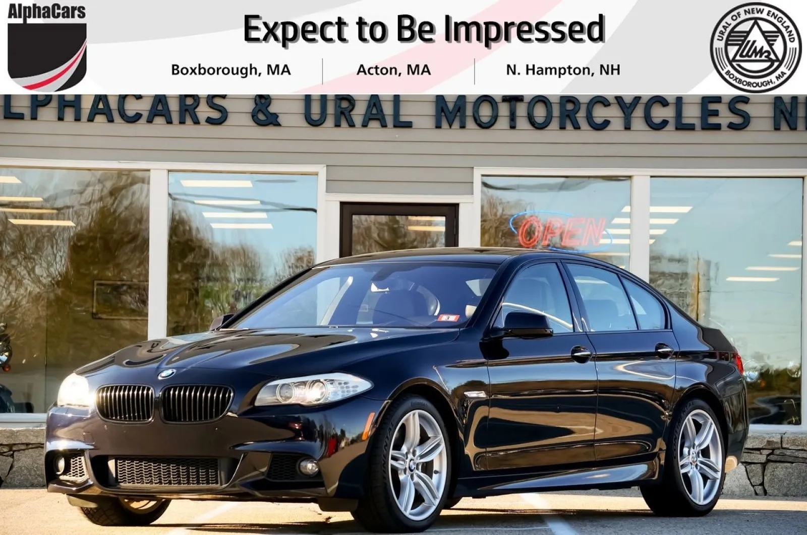 2013 BMW 5-Series 550i xDrive for sale in North Hampton, NH