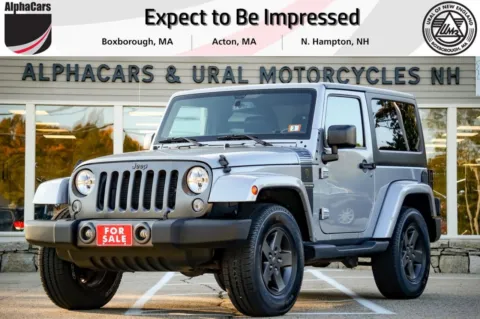 Silver 2016 Jeep Wrangler Sport 4WD for sale in North Hampton, NH