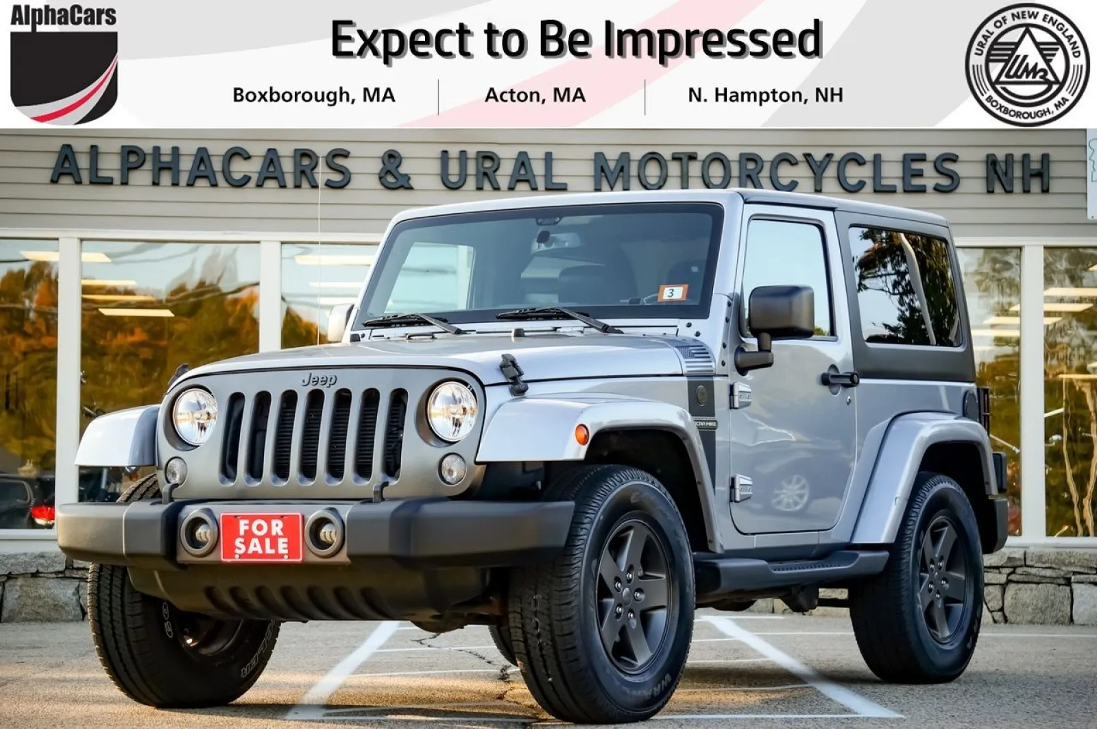 2016 Jeep Wrangler Sport 4WD for sale in North Hampton, NH