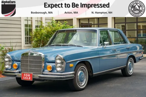Blue 1972 Mercedes 280 SEL 4.5 W108 for sale in North Hampton, NH