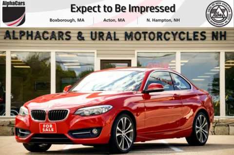 Red 2016 BMW 2-Series 228i SULEV Coupe for sale in North Hampton, NH