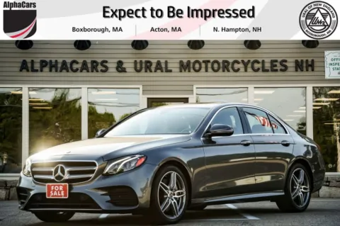 Gray 2018 Mercedes-Benz E-Class E300 Luxury 4MATIC Sedan for sale in North Hampton, NH