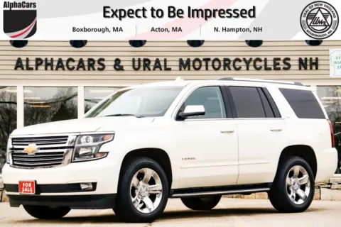 Red 2015 Chevrolet Tahoe LTZ 4WD for sale in North Hampton, NH