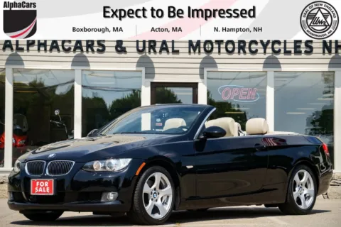 Black 2007 BMW 3-Series 328i Convertible for sale in North Hampton, NH