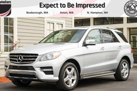 White 2014 Mercedes-Benz M-Class ML550 4MATIC for sale in North Hampton, NH