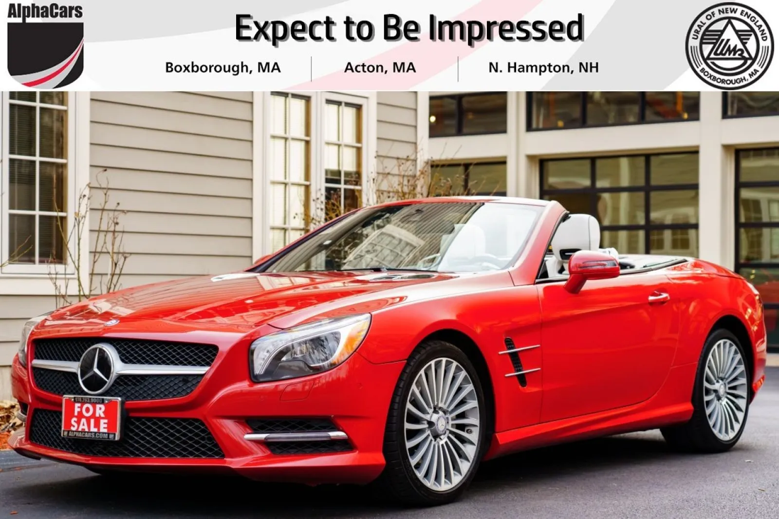 2013 Mercedes-Benz SL-Class SL550R for sale in North Hampton, NH
