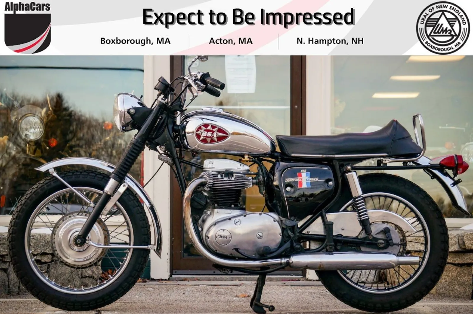 1970 BSA THUNDERBOLT Chrome for sale in North Hampton, NH