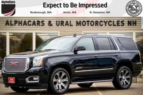 Black 2016 GMC Yukon Denali 4WD for sale in North Hampton, NH