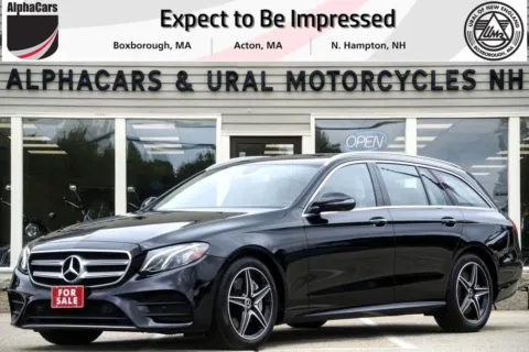 Black 2018 Mercedes-Benz E-Class Wagon E 400 Luxury 4MATIC for sale in North Hampton, NH