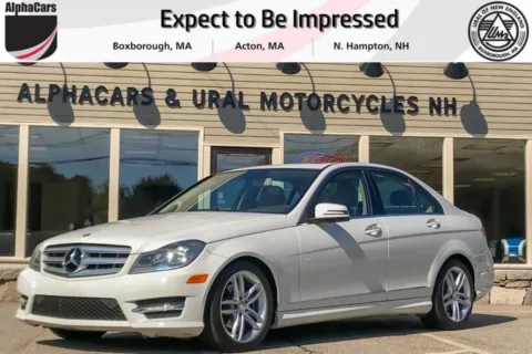 White 2012 Mercedes-Benz C-Class C300 4MATIC Luxury Sedan for sale in North Hampton, NH