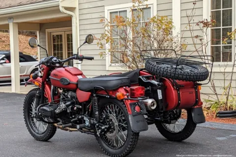 More photos of 2022 Ural Gear Up Garnet Red at North Hampton, NH