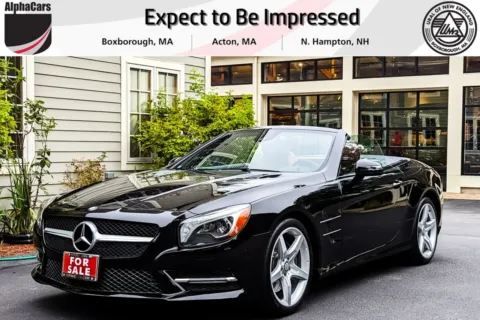 Black 2015 Mercedes-Benz SL-Class SL400 for sale in North Hampton, NH
