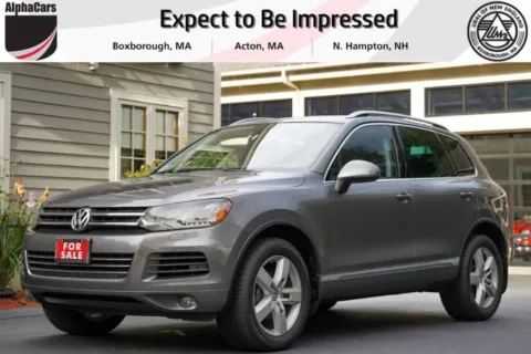 Black 2012 Volkswagen Touareg VR6 Sport w/Navigation for sale in North Hampton, NH