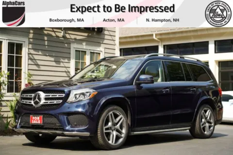 Blue 2017 Mercedes-Benz GLS-Class GLS550 4MATIC for sale in North Hampton, NH