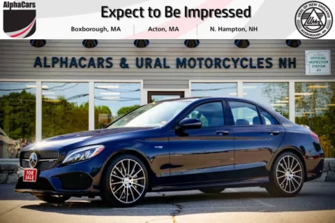 Yellow 2017 Mercedes-Benz C-Class AMG C43 Sedan for sale in North Hampton, NH