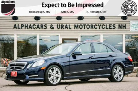 Blue 2012 Mercedes-Benz E-Class E350 Sedan for sale in North Hampton, NH