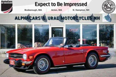 Red 1976 Triumph TR6 Roadster for sale in North Hampton, NH