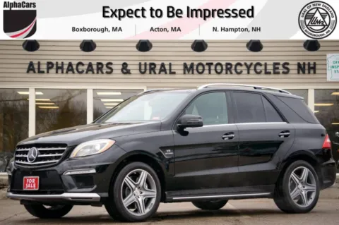 Black 2014 Mercedes-Benz M-Class ML63 AMG for sale in North Hampton, NH