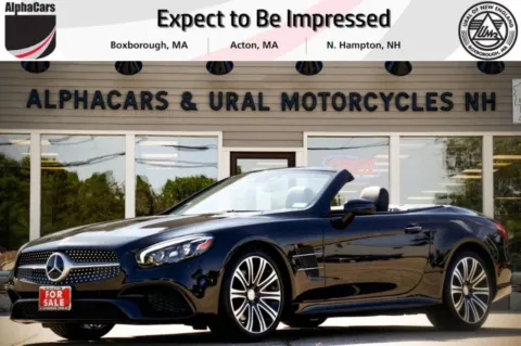 Black 2017 Mercedes-Benz SL-Class SL450 for sale in North Hampton, NH