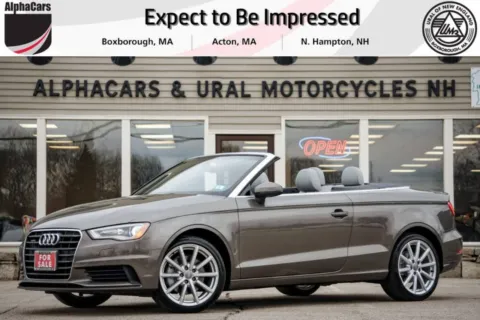 Gray 2015 Audi A3 2.0T Premium Plus Cabriolet quattro S tronic for sale in North Hampton, NH
