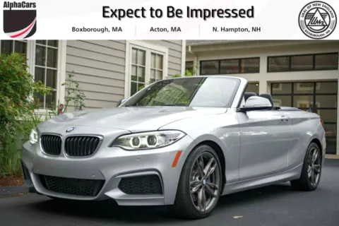 Silver 2016 BMW 2-Series M235i Convertible for sale in North Hampton, NH
