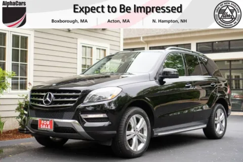 Black 2013 Mercedes-Benz M-Class ML350 4MATIC for sale in North Hampton, NH