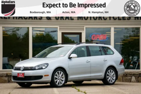 Silver 2013 Volkswagen Jetta SportWagen 2.0L TDI for sale in North Hampton, NH