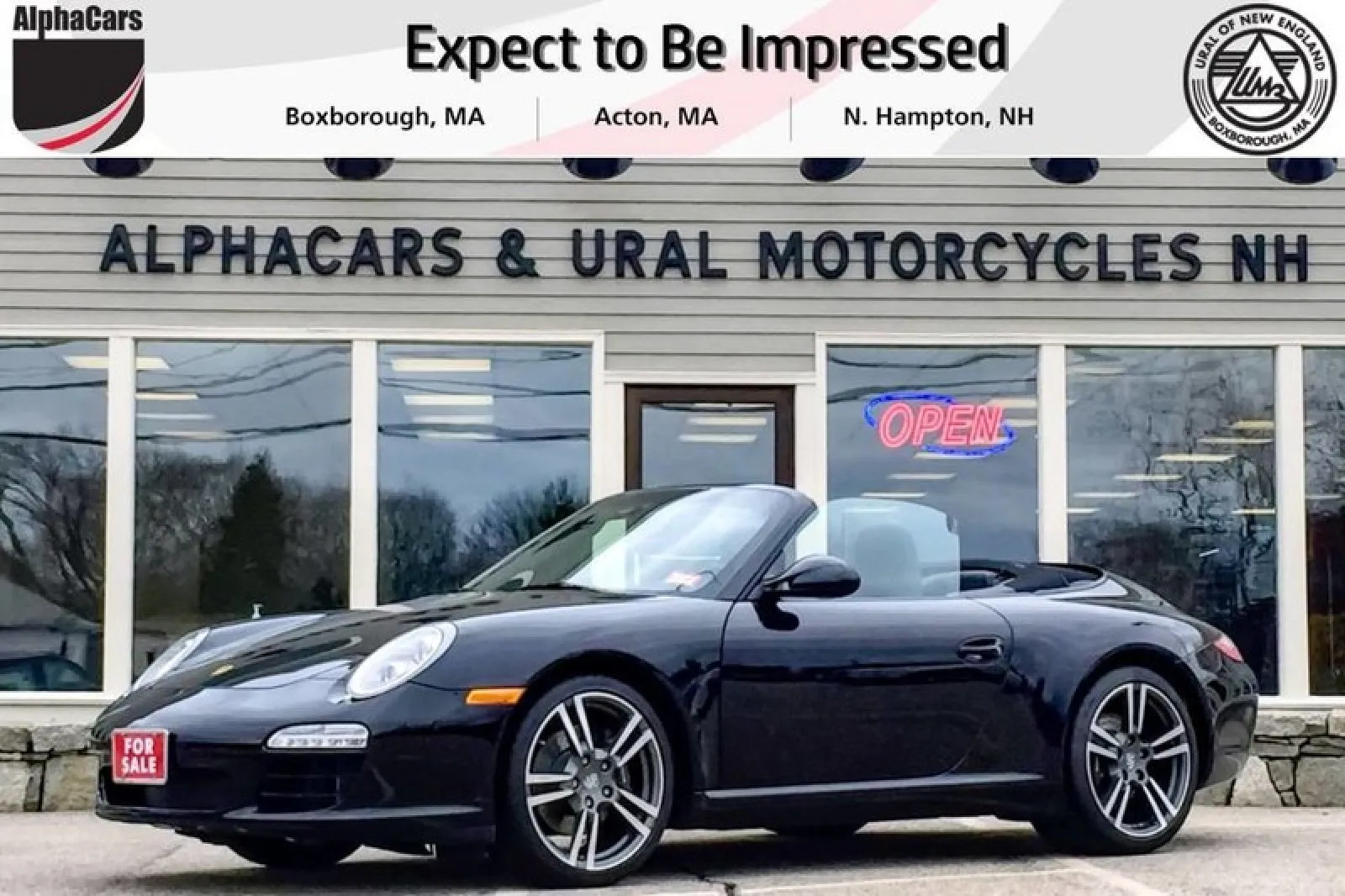 2012 Porsche 911 Carrera Cabriolet Black Edition for sale in North Hampton, NH
