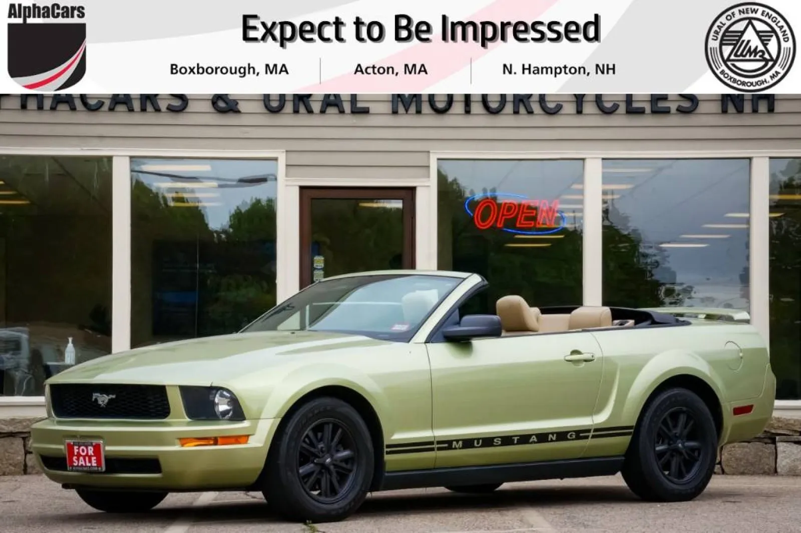 2005 Ford Mustang V6 Deluxe Convertible for sale in North Hampton, NH