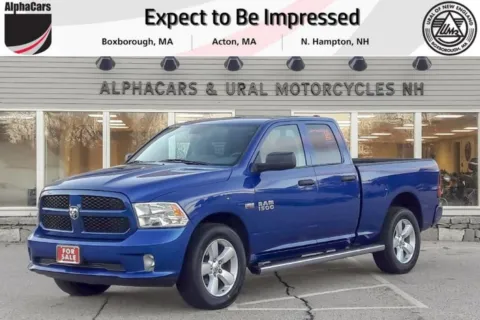 Blue 2015 RAM 1500 Tradesman Quad Cab 4WD for sale in North Hampton, NH