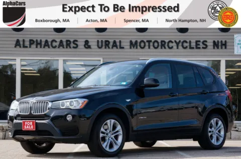 Black 2015 BMW X3 xDrive35i for sale in North Hampton, NH