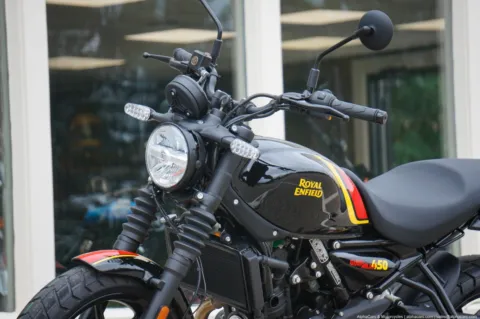 More photos of 2026 Royal Enfield Guerrilla 450 Playa Black at North Hampton Showroom, NH
