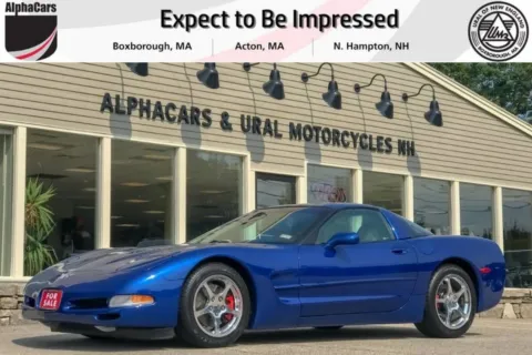 Blue 2003 Chevrolet Corvette Coupe for sale in North Hampton, NH